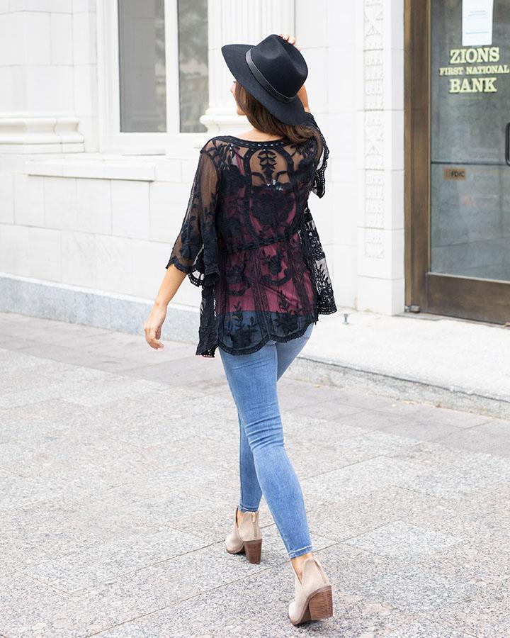 Lace Kimono Jacket – Lola Drake Clothing